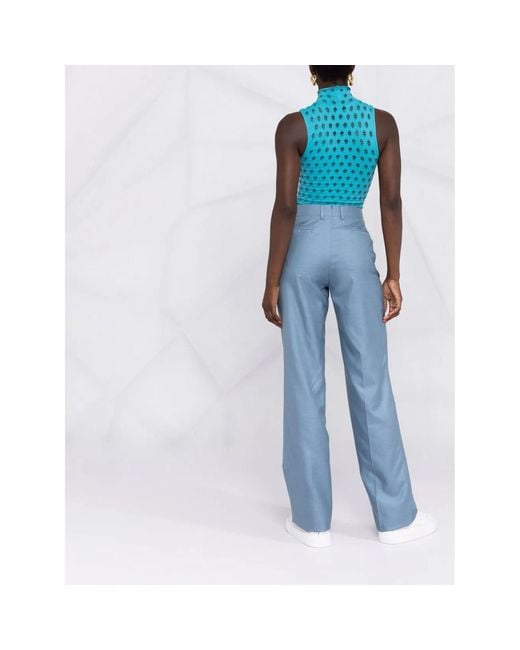 Ferragamo Blue Trousers