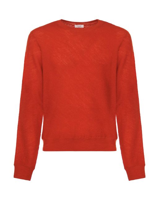 Céline Red Sweaters Wool for men
