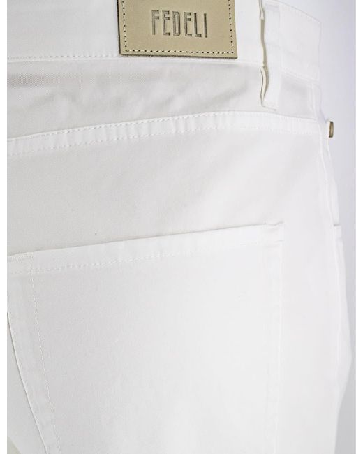 Fedeli White Trousers
