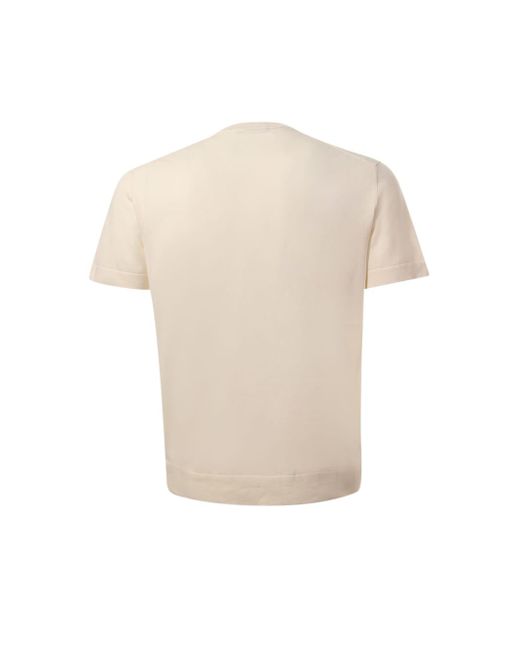 Zanone White T-Shirt for men