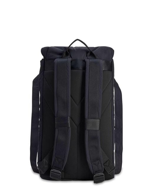Y-3 Blue Cinch Backp Nylon Backpack for men