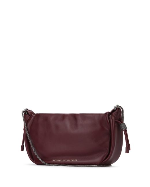 Brunello Cucinelli Purple Shoulder-Strap