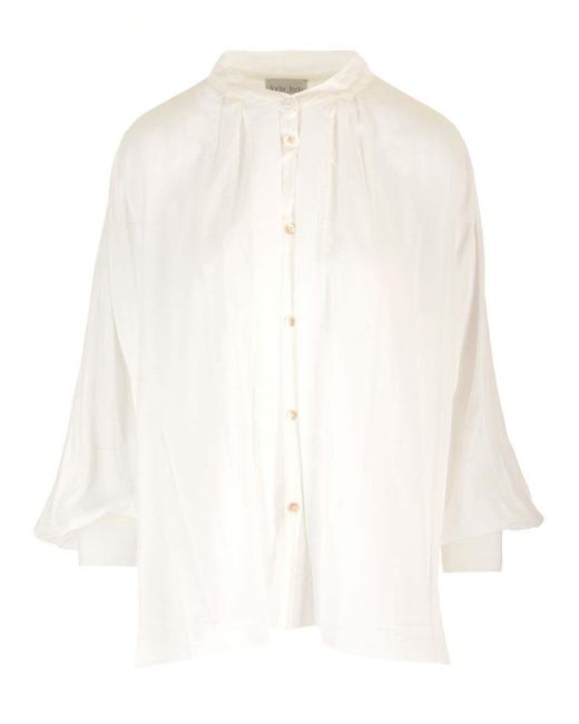 Forte Forte White Voile Bohemian-Style Shirt