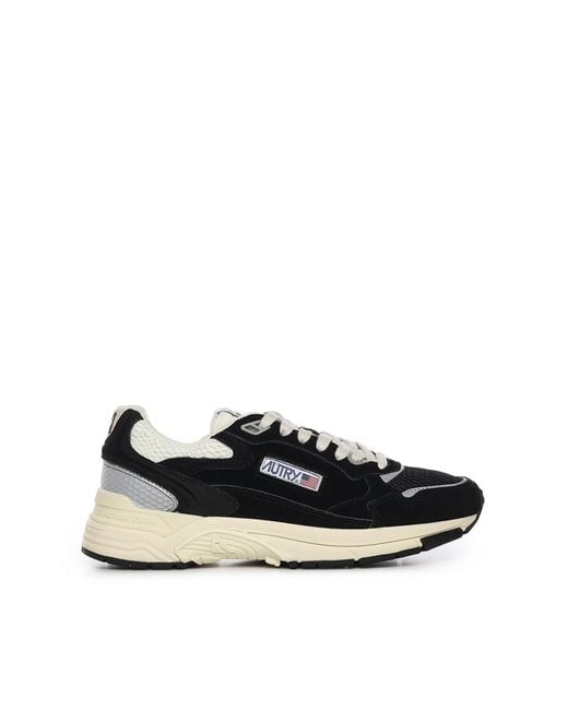 Autry Black Sneakers Suede for men