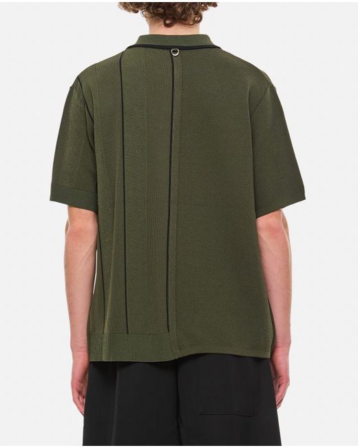 Jacquemus Green Juego Polo Shirt for men