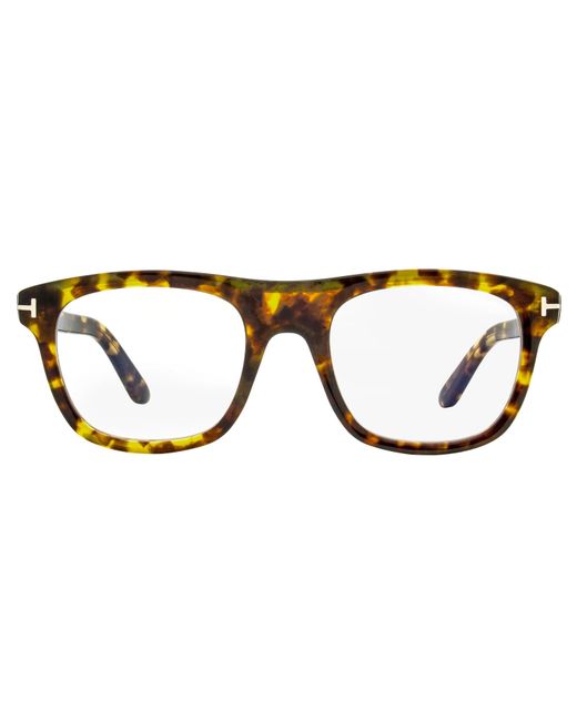 Tom Ford Black Block Eyeglasses Tf5939-B 053 52Mm Ft5939 Plastic (Acetate) for men