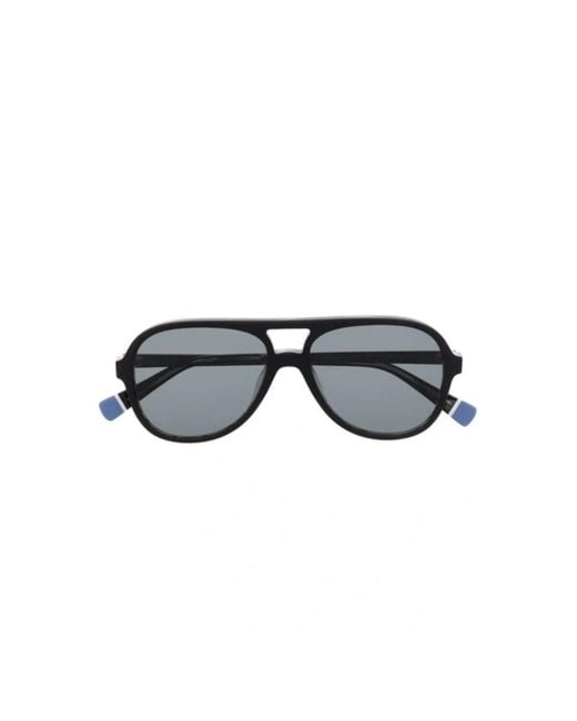 Orlebar Brown Multicolor Estoril Pilot-Frame Sunglasses-272405--Shiny Steel for men