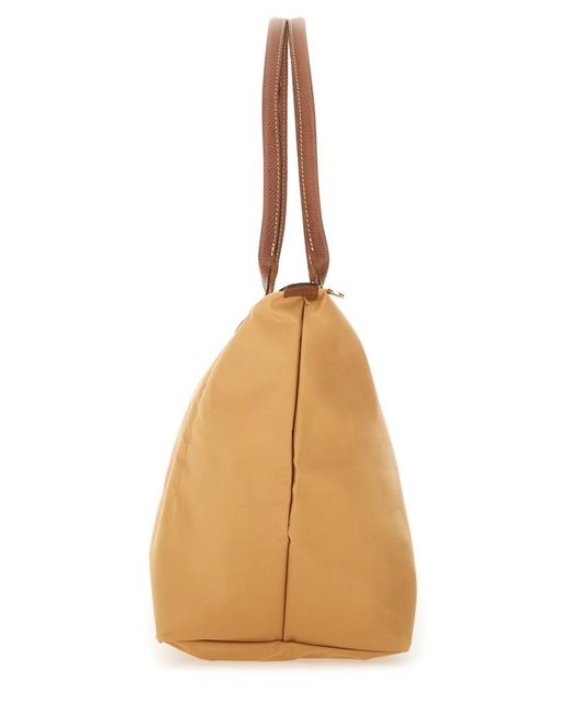 Longchamp White Shoulder Bag Le Pliage