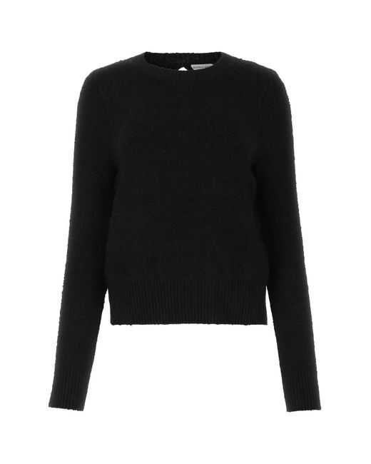Bottega Veneta Black Terry Fabric Sweater