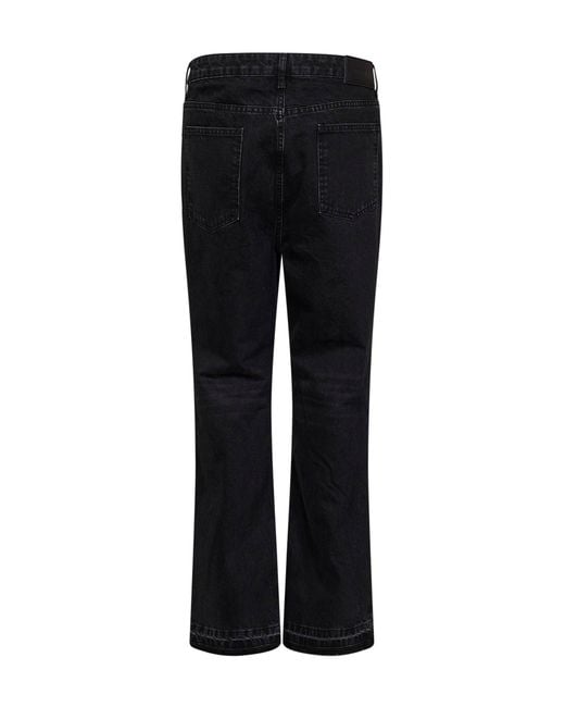 Represent Black Jeans Heaton Cotton for men