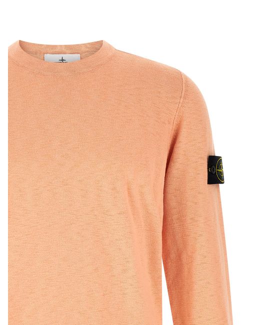 Stone Island Pink '5100052' Sweater for men
