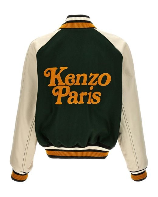 KENZO Black By Verdy Varsity Casual Jackets, Parka for men