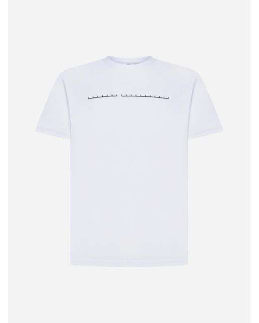 Random Identities Logo Print Cotton T-shirt in White for Men | Lyst