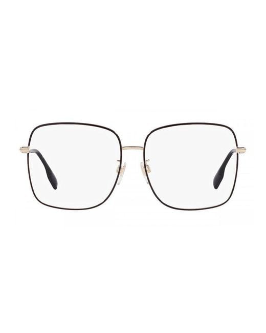Burberry Brown Frame And Lens/Clear/ Eyeglasses