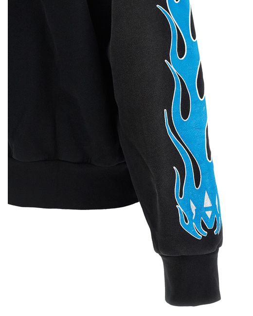 Amiri Black 'Ma Flames' Hoodie for men
