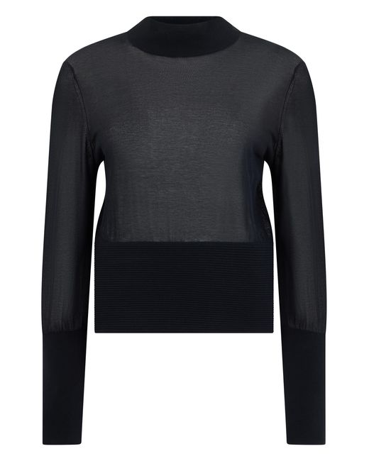 FRAME Blue Sweater Lightweight Knit Cotton