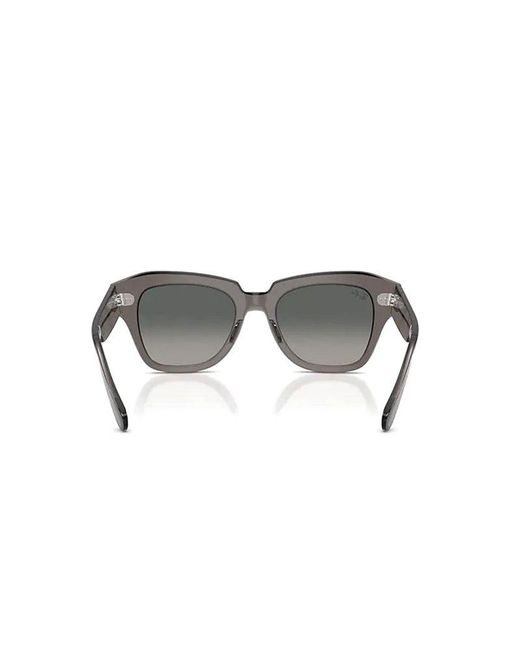 Ray-Ban Gray Sunglasses Acetate Eyewear