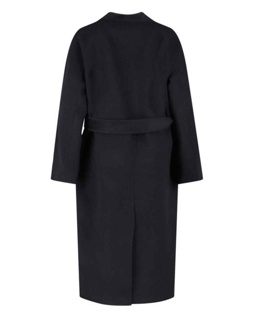 Rohe Black Wool Coat