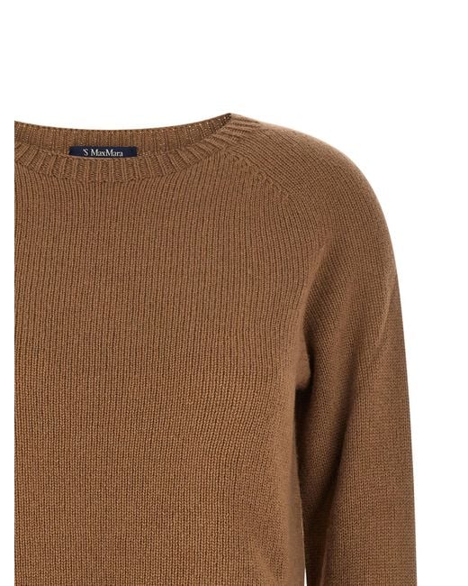 Max Mara Brown 'georg' Sweater