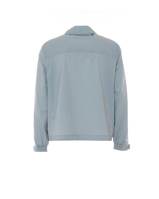 Moose Knuckles Blue Recycled Nylon for men