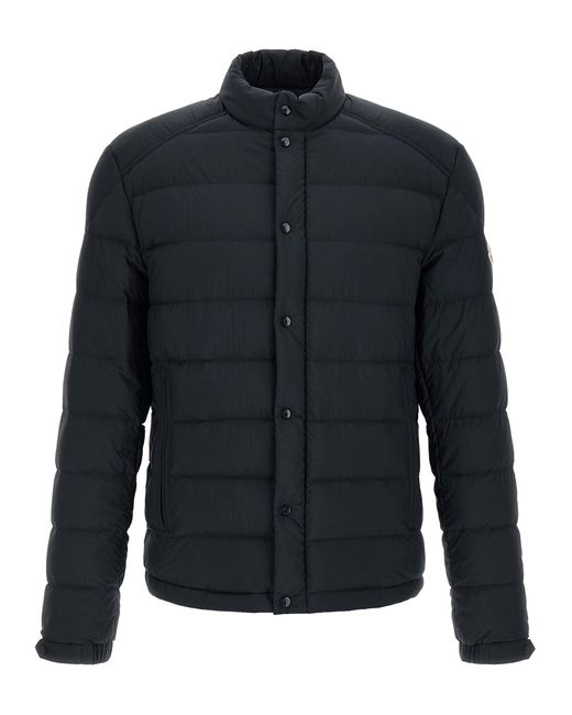 Moncler Blue Quilted Jacket for men