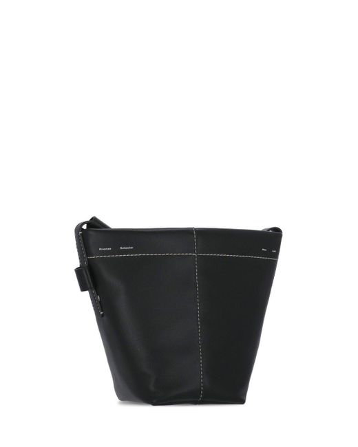 Proenza Schouler Black Barrow Mini Bucket Bag