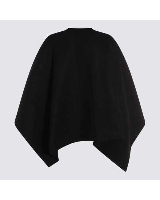 Max Mara Black Serra Capes