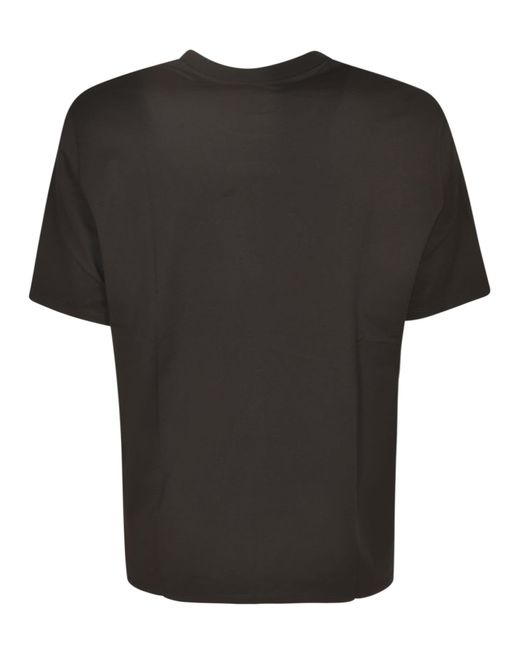 Lanvin Black Logo Patch T-Shirt