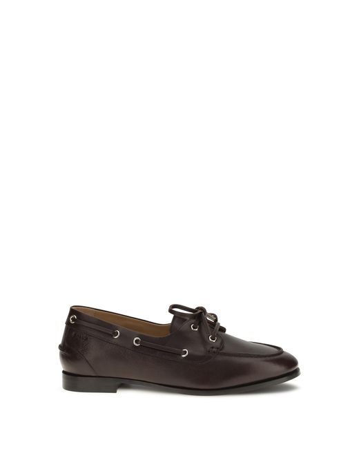 Bally Black Loafers Plume Calf Leather