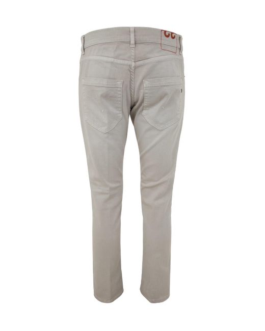 Dondup Gray Mius Jeans for men