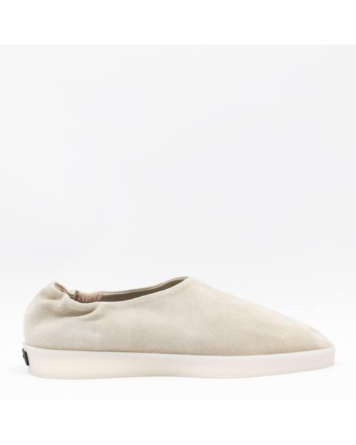 Fear Of God Men's White Leather Loafers