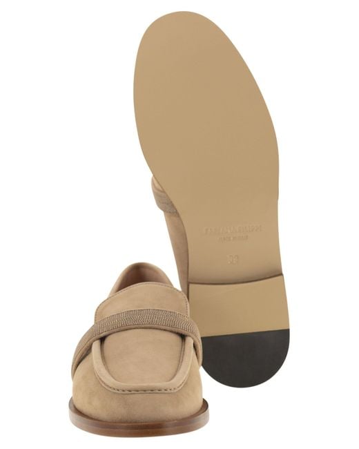 ローファー・オックスフォード FABIANA FILIPPI Suede moccasin Fabiana Filippi Suede Moccasin | Lyst UK