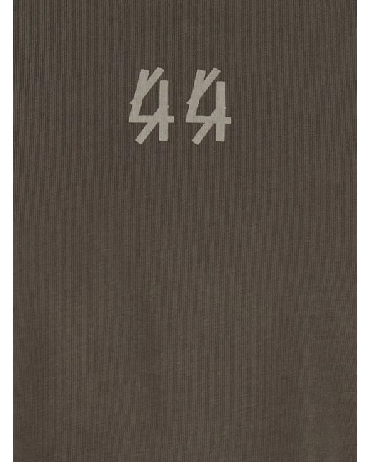 44 Label Group Green T-Shirt With Round Neck for men