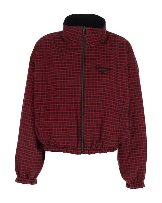 Balenciaga Black Leather Jacket High Collar Lamb Coat