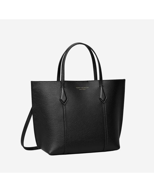 Tory Burch Black Perry Small Shopping Bag