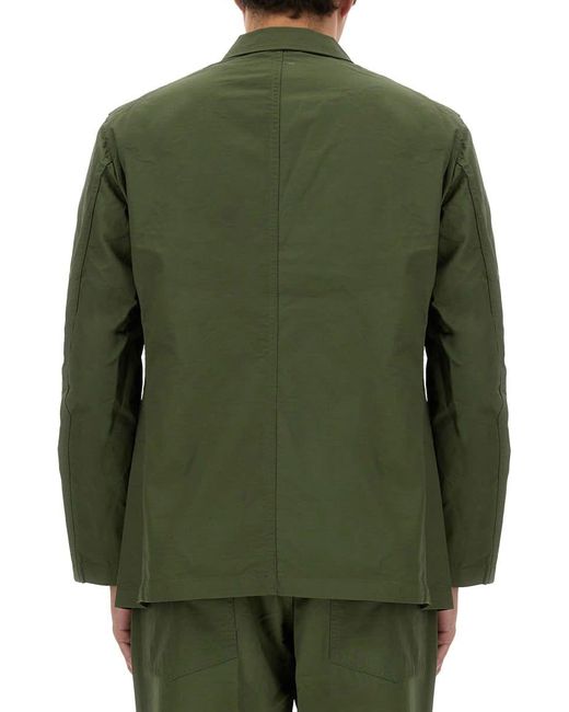 Engineered Garments Green Cotton Jacket for men