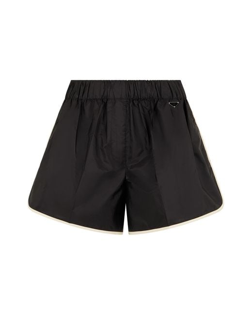 Prada Black Shorts Re-Nylon Polyamide (Nylon)