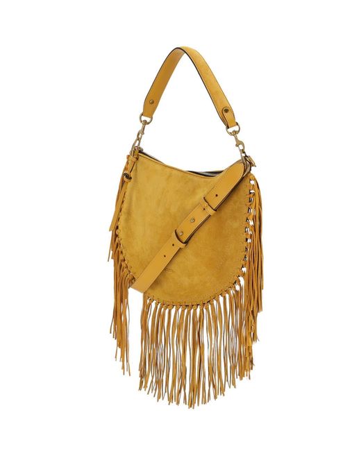 Isabel Marant Metallic Oksan Soft Small Bag