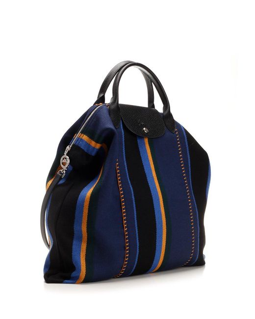 Longchamp Blue Le Pliage Collection Xl Handbag