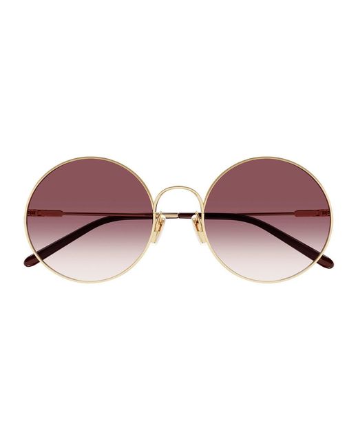 Chloé Brown Cc0016S Linea Junior Metallo Sunglasses