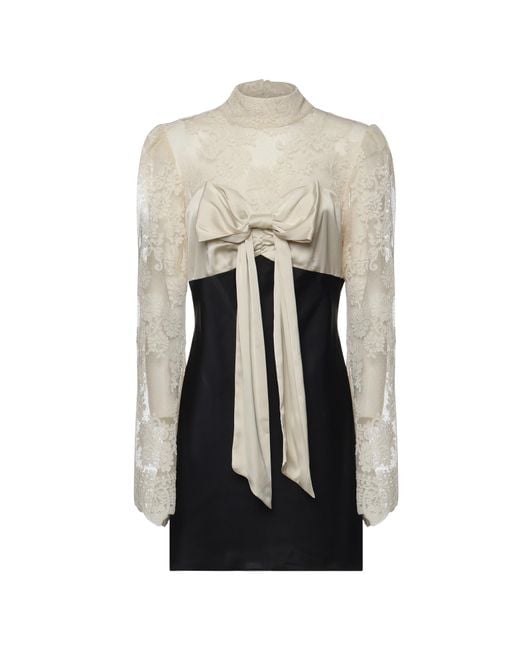 For Love & Lemons White Dresses Polyester
