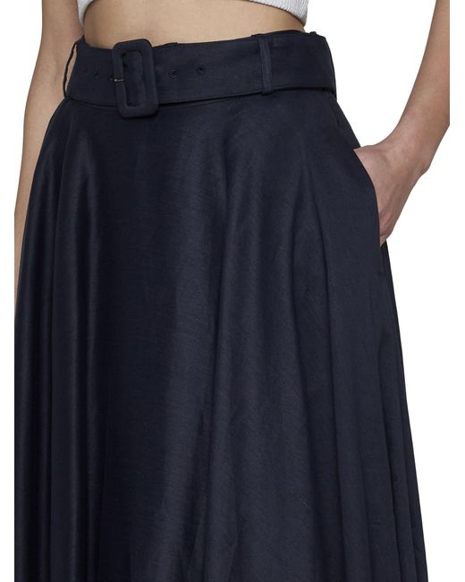 Lardini Blue Skirt