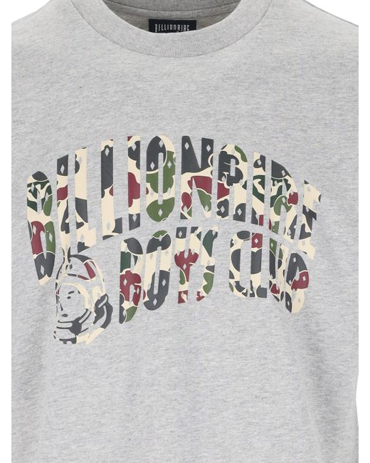 Billionaire Gray Printed T-Shirt for men
