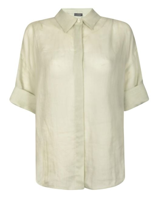 Lorena Antoniazzi White Short-Sleeved Shirt
