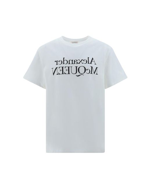 Alexander McQueen Gray T-shirts for men
