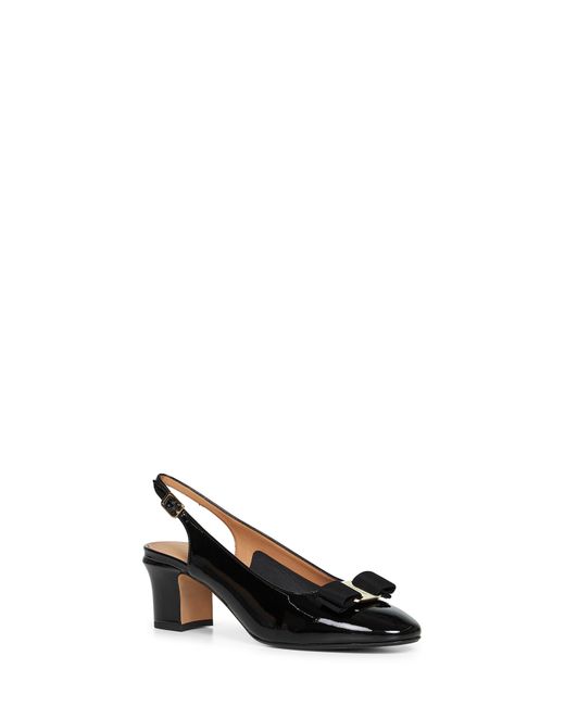 Ferragamo Multicolor Vara Bow Slingback Pumps
