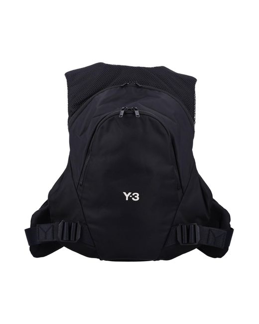 Y-3 Black Vest Backpack