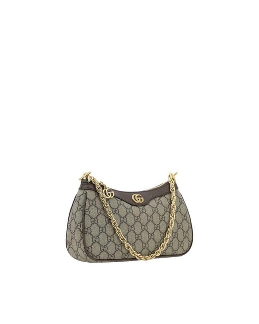 Gucci Gray Shoulder Bags
