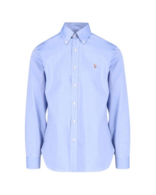 Polo Ralph Lauren Blue Button-Down Shirt Shirt for men