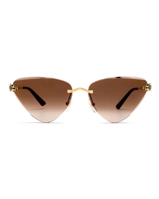 Cartier Brown Sunglasses